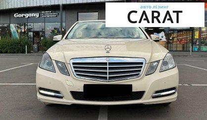 Mercedes-Benz E-Class 2012