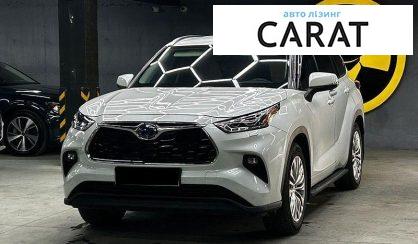 Розглянути Toyota Highlander 2024 Toyota Highlander 2024 - авто лізинг Carat