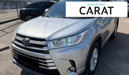 Toyota Highlander 2018 - авто лізинг Carat
