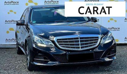 Mercedes-Benz E-Class 2015