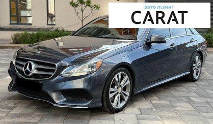 Mercedes-Benz E-Class 2015 - авто лізинг Carat