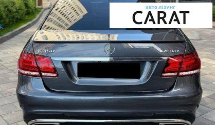 Mercedes-Benz E-Class 2015
