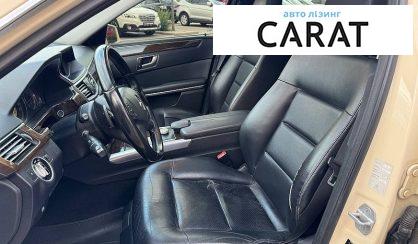 Mercedes-Benz E-Class 2012