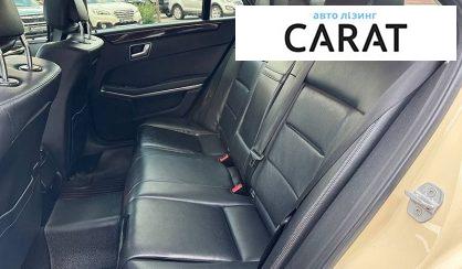 Mercedes-Benz E-Class 2012