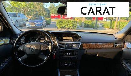 Mercedes-Benz E-Class 2012