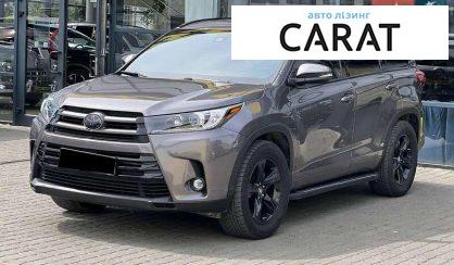 Рассмотреть Toyota Highlander 2019 Toyota Highlander 2019 - авто лізинг Carat