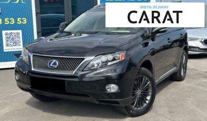 Lexus RX 2009 - авто лізинг Carat