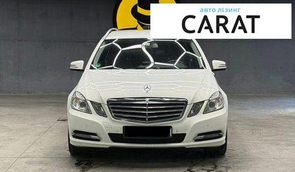Mercedes-Benz E-Class 2012