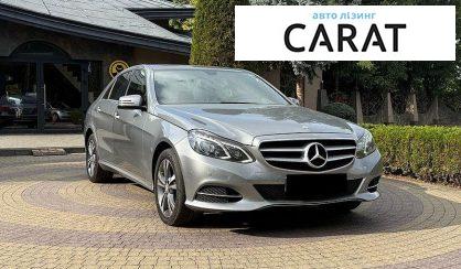 Mercedes-Benz E-Class 2013