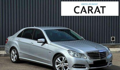 Mercedes-Benz E-Class 2011