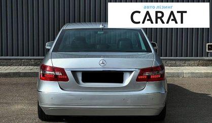 Mercedes-Benz E-Class 2011