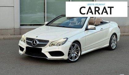 Розглянути Mercedes-Benz E-Class 2015 Mercedes-Benz E-Class 2015 - авто лізинг Carat